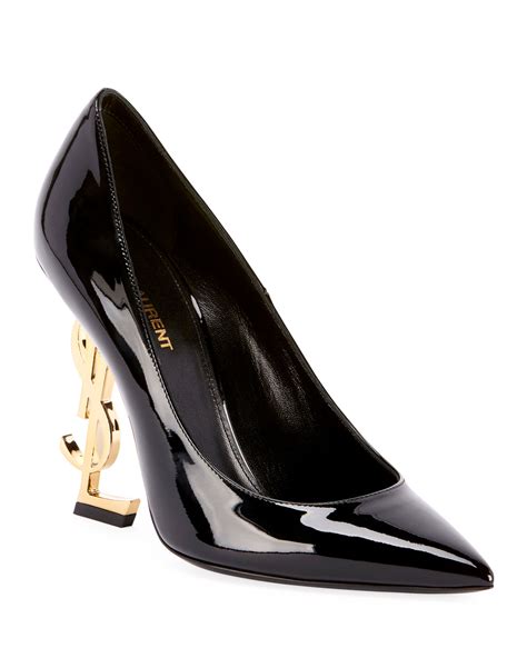 ysl opyum gold pump|YSL heels images.